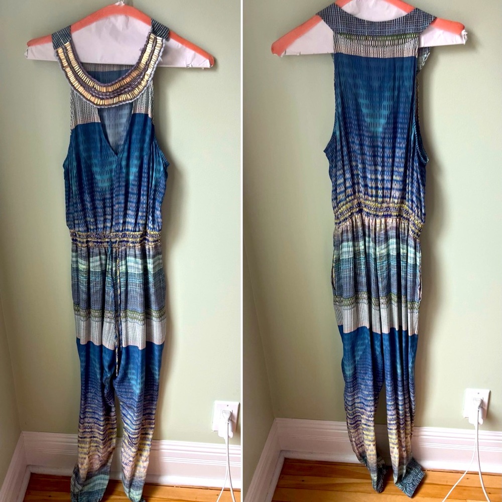 Charlie jade choker neck jumpsuit
